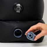 Plane Pal Self-Inflating Travel Pillow with Built-In Pump – Kids Airplane Seat Extender – Sleep Aid for Comfortable Flights – Airline Approved