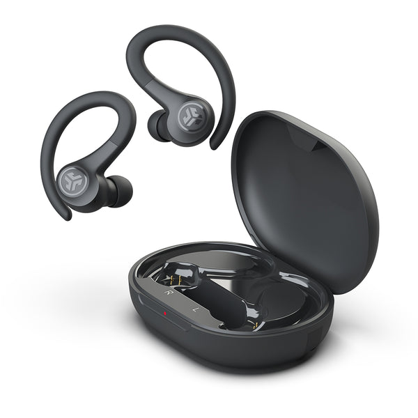 JLab Go Air Sport, Wireless Workout Earbuds Featuring C3 Clear Calling, Secure Earhook Sport Design, 32+ Hour Bluetooth Playtime, and 3 EQ Sound Settings and 2 year warranty